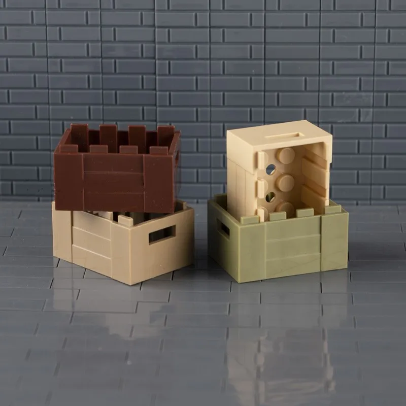 City Small Particle Military Accessories Box Wooden Box Wine Box Weapon Box Scene Accessories Children's Toys
City Small Particle Military Accessories Box Wooden Box Wine Box Weapon Box Scene Accessories Children's Toys