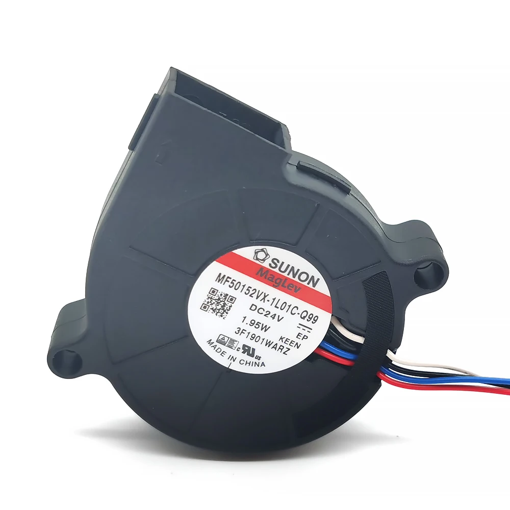 5015 Blower Fan 3D Printer for Sunon MF50152VX-1L01C-Q99 DC 24v 1.95W 4wires PWM Cooling Fan 50*15MM
5015 Blower Fan 3D Printer for Sunon MF50152VX-1L01C-Q99 DC 24v 1.95W 4wires PWM Cooling Fan 50*15MM