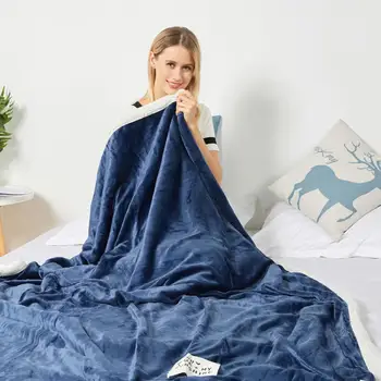 Winter Warm Polyester Sherpa Flannel Blanket Children Air Conditioning Blanket Portable Car Travel Cover Blanket Christmas Gift
Winter Warm Polyester Sherpa Flannel Blanket Children Air Conditioning Blanket Portable Car Travel Cover Blanket Christmas Gift