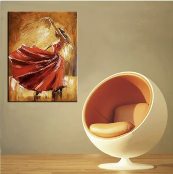 100% hand painted Spanish Flamenco Dancer Oil Painting On Canvas Spain Dancer Dancing With Red Dress Oil Paintings
100% hand painted Spanish Flamenco Dancer Oil Painting On Canvas Spain Dancer Dancing With Red Dress Oil Paintings