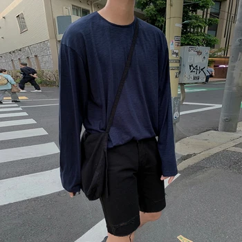 IEFB / men's wear Korean style long sleeve T-shirt for male 2020 autumn new round neck all-match comfortable tee tops 9Y3452
IEFB / men's wear Korean style long sleeve T-shirt for male 2020 autumn new round neck all-match comfortable tee tops 9Y3452