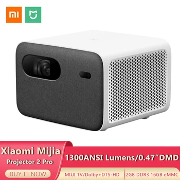 Xiaomi Mijia Projector 2 Pro Smart Laser TV HD 1080P 0.47" DMD 1300 ANSI Lumens 2GBRAM+16GB 40-200" Screen Projection
Xiaomi Mijia Projector 2 Pro Smart Laser TV HD 1080P 0.47" DMD 1300 ANSI Lumens 2GBRAM+16GB 40-200" Screen Projection