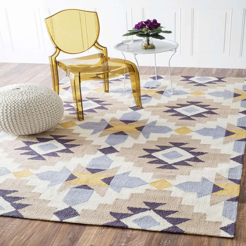Nordic Modern Acrylic Carpets Living Room Thick Geometric Home Carpet Bedroom Study Area Rug Decoration Handmade Customize
Nordic Modern Acrylic Carpets Living Room Thick Geometric Home Carpet Bedroom Study Area Rug Decoration Handmade Customize