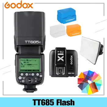 

Godox TT685 TT685C TT685N TT685S TT685F TT685O TTL HSS Camera Flash Speedlite For Canon Nikon Sony Fuji Olympus With Diffuser
