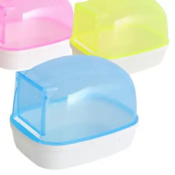 New Dust-Free Hamster Enclosing Bathroom with Door Small Animal Sand Bath Sauna Room House Half Translucent
New Dust-Free Hamster Enclosing Bathroom with Door Small Animal Sand Bath Sauna Room House Half Translucent