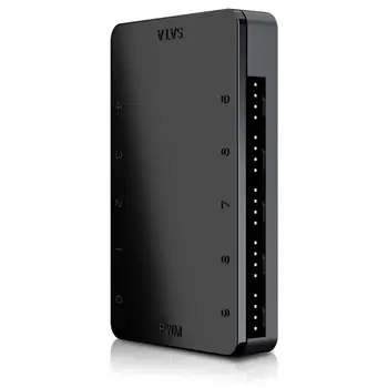 1 to 10 4PIN SATA PWM CPU Cooler Case Cooling Fan Cable Hub Splitter Adapter Magnet Adsorption Design
1 to 10 4PIN SATA PWM CPU Cooler Case Cooling Fan Cable Hub Splitter Adapter Magnet Adsorption Design