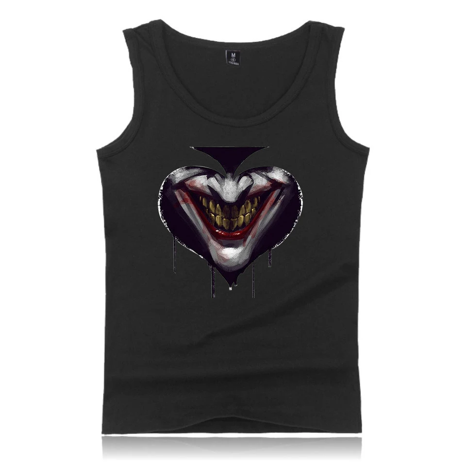 The Joker Tank Top Men Cotton Vest Bodybuilding Stringer Sleeveless Undershirt Gym Clothing Punisher Mens Workout Shirts TShirts
The Joker Tank Top Men Cotton Vest Bodybuilding Stringer Sleeveless Undershirt Gym Clothing Punisher Mens Workout Shirts TShirts