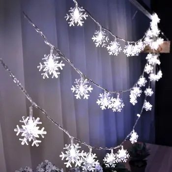 Christmas Snowflake Led String Lights Feastival Decorations Lights Snow Lights Christmas Tree Decorations
Christmas Snowflake Led String Lights Feastival Decorations Lights Snow Lights Christmas Tree Decorations