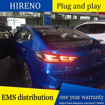 Car Styling Tail Lamp for Hyundai Elantra LED Tail Light 2017-2018 Elantra DRL Dynamic Signal Brake Reverse auto Accessories 
Car Styling Tail Lamp for Hyundai Elantra LED Tail Light 2017-2018 Elantra DRL Dynamic Signal Brake Reverse auto Accessories