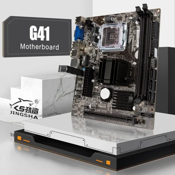 JINGSHA G41 motherboard ordinary end platform Intel g41 chipset lga 775 motherboard support lga 771 cpu mainboard
JINGSHA G41 motherboard ordinary end platform Intel g41 chipset lga 775 motherboard support lga 771 cpu mainboard