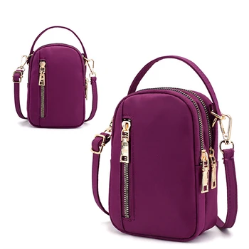 Women's Mini Shoulder Bag Fashion Handbag Messenger Vintage Lightweight Nylon Purse Solid Zipper Waterproof Flap Crossbody Bag
Women's Mini Shoulder Bag Fashion Handbag Messenger Vintage Lightweight Nylon Purse Solid Zipper Waterproof Flap Crossbody Bag