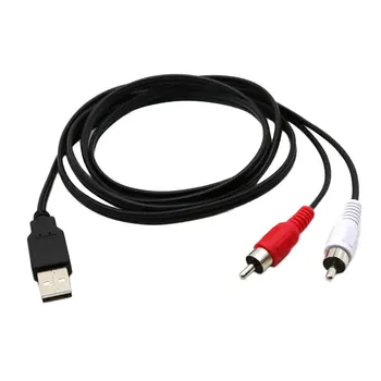Exquisitely Designed Durable 5 FT USB A Male To 2x RCA Phono Male AV Cable Lead Aux Audio Video Adapter
Exquisitely Designed Durable 5 FT USB A Male To 2x RCA Phono Male AV Cable Lead Aux Audio Video Adapter