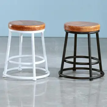 Simple Bar Chair Iron Bar Chair Bar Stool High Footstool Dining Chair Leisure Stool Northern Europe Bar Chair Round Solid
Simple Bar Chair Iron Bar Chair Bar Stool High Footstool Dining Chair Leisure Stool Northern Europe Bar Chair Round Solid