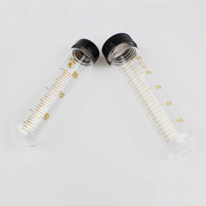 2pcs/lot 50ml length Glass Test Tube with Screw Cap Calibration Test Tube Laboratory Supplies
2pcs/lot 50ml length Glass Test Tube with Screw Cap Calibration Test Tube Laboratory Supplies