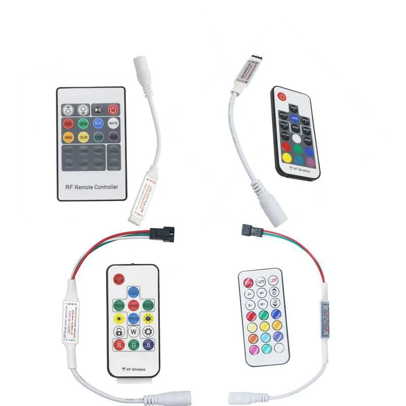SZYOUMY Mini DC5V-24V DC12V 20 Keys 14/17/21 Key RF Wireless Remote Controller led Dimmer for 5050 3528 RGB/2811 LED Strip Light
SZYOUMY Mini DC5V-24V DC12V 20 Keys 14/17/21 Key RF Wireless Remote Controller led Dimmer for 5050 3528 RGB/2811 LED Strip Light