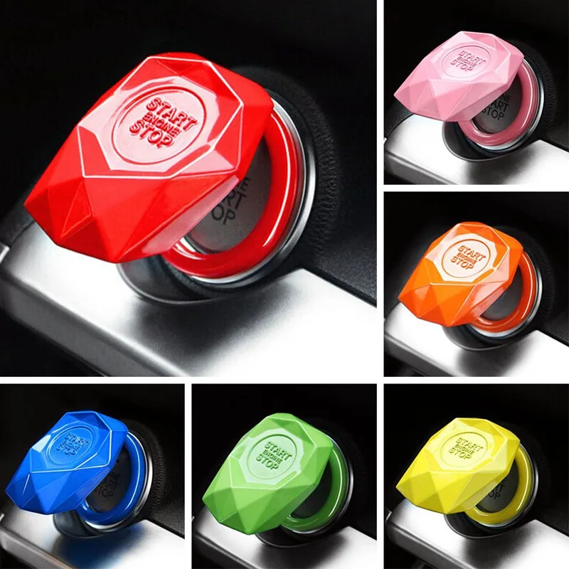 Car SUV Engine One Click Start Stop Push Button Decoration Cover Ignition Switch Trim Accessoires 1 Pcs Sticker
Car SUV Engine One Click Start Stop Push Button Decoration Cover Ignition Switch Trim Accessoires 1 Pcs Sticker