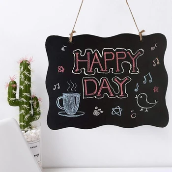 3Pcs Double Sided Hanging Chalkboard Signs Vintage Erasable Message Board with Hanging String for Wedding Kitchen Party 10X8Inch
3Pcs Double Sided Hanging Chalkboard Signs Vintage Erasable Message Board with Hanging String for Wedding Kitchen Party 10X8Inch