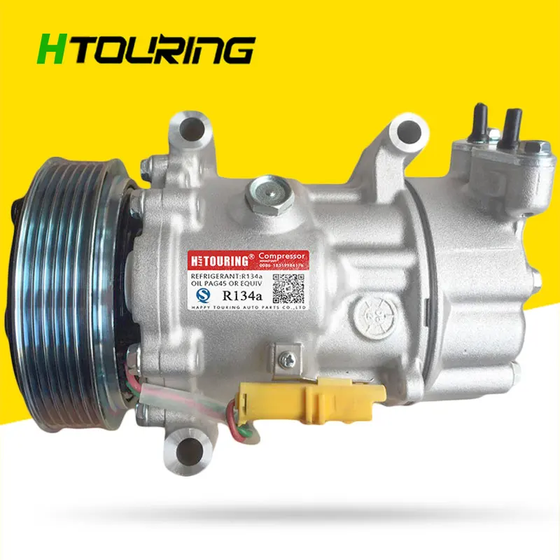 SD6V12 Auto a/c air compressor For PEUGEOT 206 307 CITROEN C2 C3 BERLINGO 9655191680 9671456680 6453XJ 6453QG 6453QE 6453QH 6PK
SD6V12 Auto a/c air compressor For PEUGEOT 206 307 CITROEN C2 C3 BERLINGO 9655191680 9671456680 6453XJ 6453QG 6453QE 6453QH 6PK