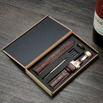 Watchband 18mm 19mm 20mm 21mm 22mm 24mm Calf Genuine Leather Watch Band Alligator Grain Watch Strap for Tissot Seiko
Watchband 18mm 19mm 20mm 21mm 22mm 24mm Calf Genuine Leather Watch Band Alligator Grain Watch Strap for Tissot Seiko