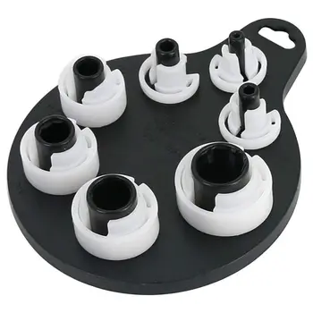 Automotive SAE Air Conditioner and Fuel Line Quick Disconnect 7pc Tool Kit - Plastic Auto AC/Gas Set 1/4 - 7/8in Inch
Automotive SAE Air Conditioner and Fuel Line Quick Disconnect 7pc Tool Kit - Plastic Auto AC/Gas Set 1/4 - 7/8in Inch