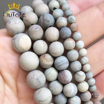 Natural Dull Polished Matte Stone Beads Leaf Jaspers Round Loose Beads For Jewelry Making DIY Bracelet 15'' Pick Size 4/6/8/10mm
Natural Dull Polished Matte Stone Beads Leaf Jaspers Round Loose Beads For Jewelry Making DIY Bracelet 15'' Pick Size 4/6/8/10mm