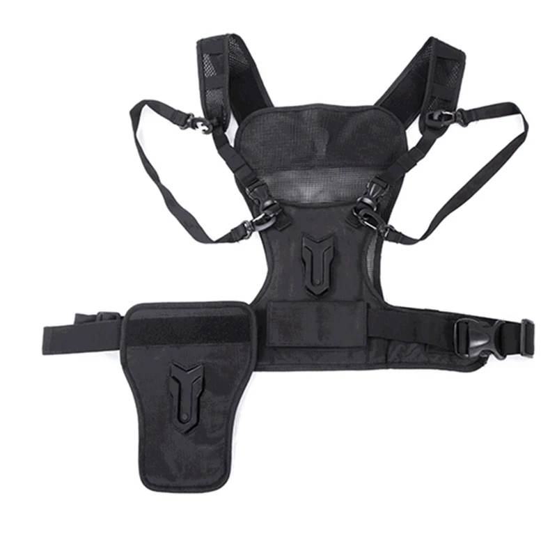 Multi Camera Carrier Photographer Vest with Dual Side Case Strap for Canon Nikon Sony DSLR Camera
Multi Camera Carrier Photographer Vest with Dual Side Case Strap for Canon Nikon Sony DSLR Camera