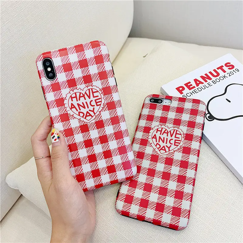 Matte love heart lattice phone case for Apple iPhone XS Max X XR 8 7 6 6S Plus grid soft silicone case protective back cover
Matte love heart lattice phone case for Apple iPhone XS Max X XR 8 7 6 6S Plus grid soft silicone case protective back cover