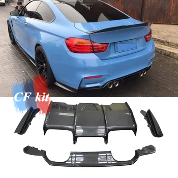 CF Kit Real Carbon Fiber PSM Style M4 Car Body Kit Rear Lip Bumper Spoiler Diffuser For BMW F80 M3 F82 F82 M4 2014up Car Styling
CF Kit Real Carbon Fiber PSM Style M4 Car Body Kit Rear Lip Bumper Spoiler Diffuser For BMW F80 M3 F82 F82 M4 2014up Car Styling