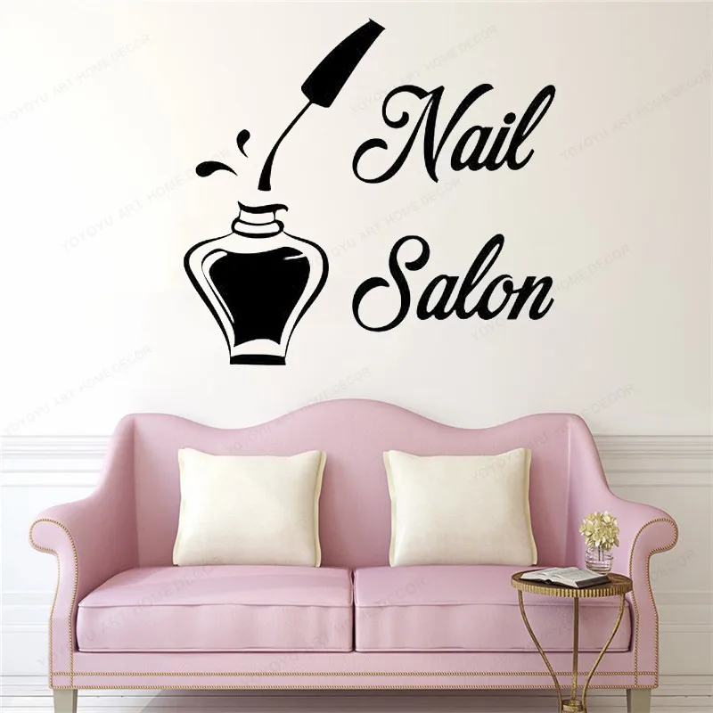 nail Salon wall sticker Manicure Women Girl Room Wall Art mural nail polish decor nail window decal JH163
nail Salon wall sticker Manicure Women Girl Room Wall Art mural nail polish decor nail window decal JH163