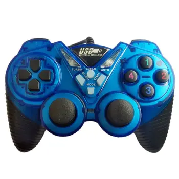 Wired USB Game Controller for PC Computer Laptop Vibration Joystick 3D Gamepads for WinXP/Win7/Win8/Win10
Wired USB Game Controller for PC Computer Laptop Vibration Joystick 3D Gamepads for WinXP/Win7/Win8/Win10