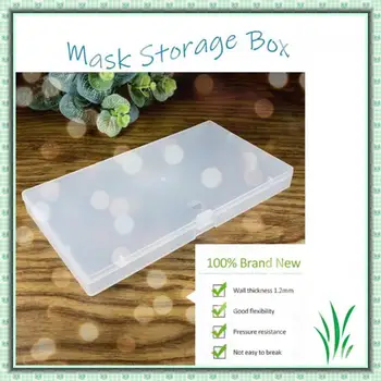 Portable Frosted Plastic Box Transparent Mask Packaging Box Anit-pollution Dust-proof Component Mask Storage Box Mini Mask Case
Portable Frosted Plastic Box Transparent Mask Packaging Box Anit-pollution Dust-proof Component Mask Storage Box Mini Mask Case