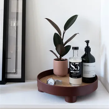Trayed Ins Nordic Style Multifunctional Storage Tray Soap Box Soap Dish Fruit Tray Storage Tray Cup Erfume Sundries Round Trays
Trayed Ins Nordic Style Multifunctional Storage Tray Soap Box Soap Dish Fruit Tray Storage Tray Cup Erfume Sundries Round Trays