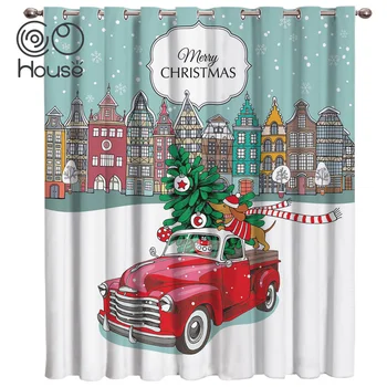 Christmas City Happy New Year Room Curtains Large Window Window Curtains Dark Living Room Curtains Floral Curtains Kids
Christmas City Happy New Year Room Curtains Large Window Window Curtains Dark Living Room Curtains Floral Curtains Kids