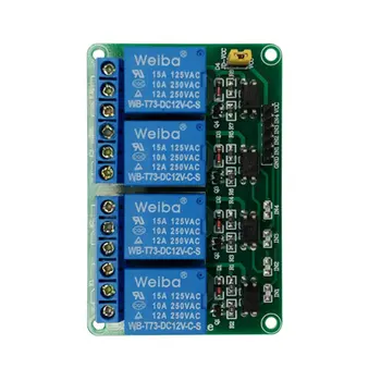 4 Way 5V 12V Relay Module Low Level Trigger Relay Control MCU Extension Development Board With optocoupler
4 Way 5V 12V Relay Module Low Level Trigger Relay Control MCU Extension Development Board With optocoupler