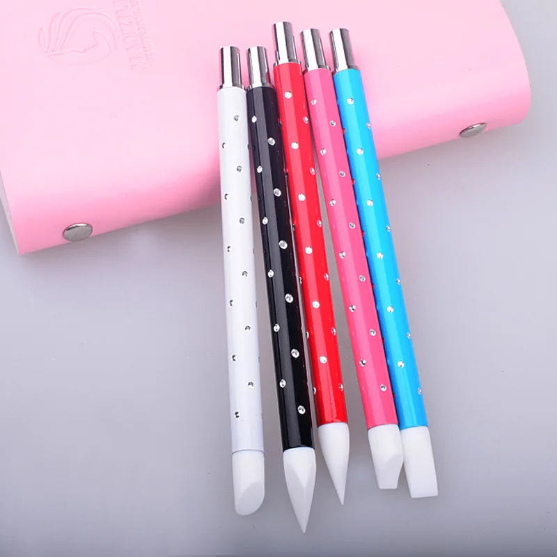 5pcs/set nail brush Nail Art Emboss Printing dotting Pen Silicone Head Nails Dotting Rhinestone Tools Nail Art Pen
5pcs/set nail brush Nail Art Emboss Printing dotting Pen Silicone Head Nails Dotting Rhinestone Tools Nail Art Pen
