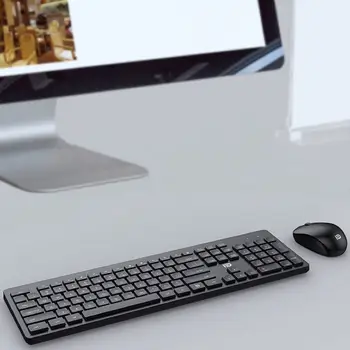 FD Mouse Set Keyboard 2.4G Wireless Keyboard Mouse Combos Arc Keys Keyboard Mute Micro-switch Mouse Set for Laptop and Desktop
FD Mouse Set Keyboard 2.4G Wireless Keyboard Mouse Combos Arc Keys Keyboard Mute Micro-switch Mouse Set for Laptop and Desktop