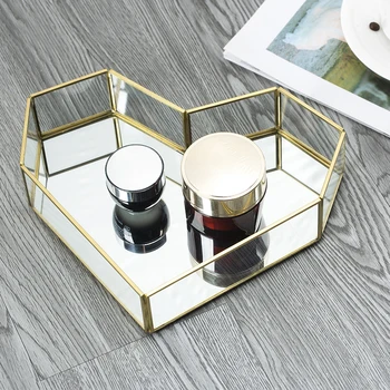 Creative Jewelry Plate Loving Heart Desktop Finishing Ceramic Cosmetics Decoration Dinner Plate Glass Storage Tray Wedding
Creative Jewelry Plate Loving Heart Desktop Finishing Ceramic Cosmetics Decoration Dinner Plate Glass Storage Tray Wedding
