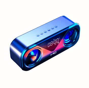 Alien Design Bluetooth Speaker Double horn LED Wireless Loudspeaker FM Radio Alarm Clock TF Card Sound bar Home Mini speakers
Alien Design Bluetooth Speaker Double horn LED Wireless Loudspeaker FM Radio Alarm Clock TF Card Sound bar Home Mini speakers