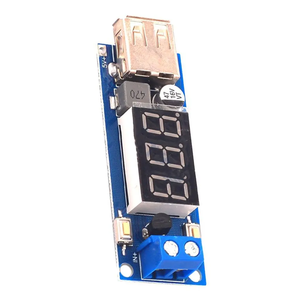 12V To 5V Step-Down Module Dc-Dc 3A Dc Power Module Led Battery Car Voltmeter Module
12V To 5V Step-Down Module Dc-Dc 3A Dc Power Module Led Battery Car Voltmeter Module