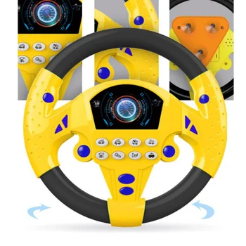 Kids Baby Interactive Toy Children Steering Wheel With Sound Simulation Driving Car Toys misic educational toys gift
Kids Baby Interactive Toy Children Steering Wheel With Sound Simulation Driving Car Toys misic educational toys gift