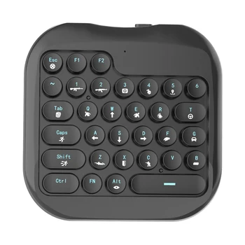 2020 wireless Keybord Ergonomic Multicolor Keyboard Backlight One-Handed Game Keyboard Laptop Gaming Computer Peripherals
2020 wireless Keybord Ergonomic Multicolor Keyboard Backlight One-Handed Game Keyboard Laptop Gaming Computer Peripherals