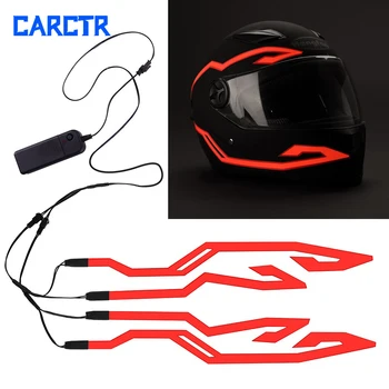 CARCTR 4PCS Motorcycle LED Night Riding Signal Helmet Waterproof EL Cold Light Helmet Luminous Lamp with Lighting Accessories
CARCTR 4PCS Motorcycle LED Night Riding Signal Helmet Waterproof EL Cold Light Helmet Luminous Lamp with Lighting Accessories