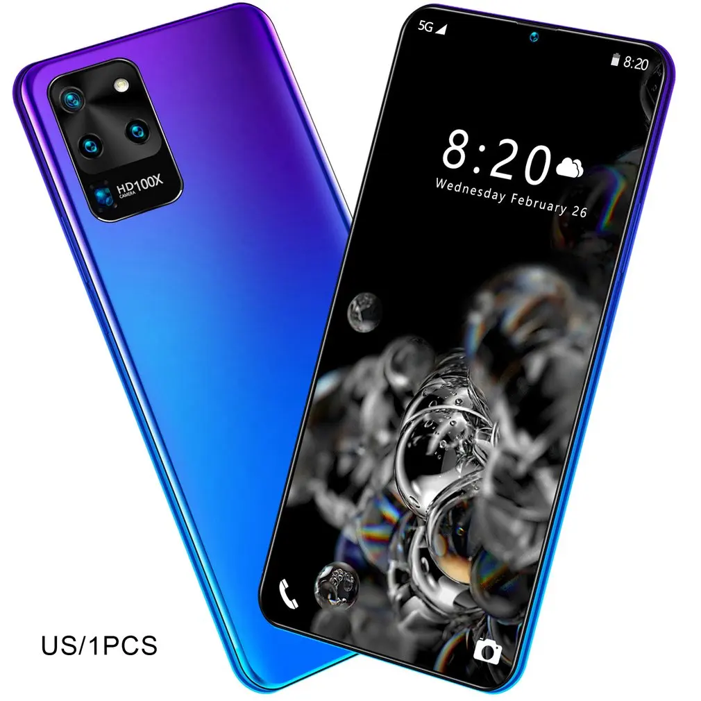 7.3-inch large screen S20U smartphone 2GB RAM+16GB ROM Dual SIM Single Mode smartphone Support memory card
7.3-inch large screen S20U smartphone 2GB RAM+16GB ROM Dual SIM Single Mode smartphone Support memory card