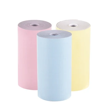Color Thermal Paper Roll 57*30mm Photo Paper Clear Printing 6 Rolls for PeriPage A6 A8 PAPERANG P1/P2 Mini Pocket Photo Printer
Color Thermal Paper Roll 57*30mm Photo Paper Clear Printing 6 Rolls for PeriPage A6 A8 PAPERANG P1/P2 Mini Pocket Photo Printer