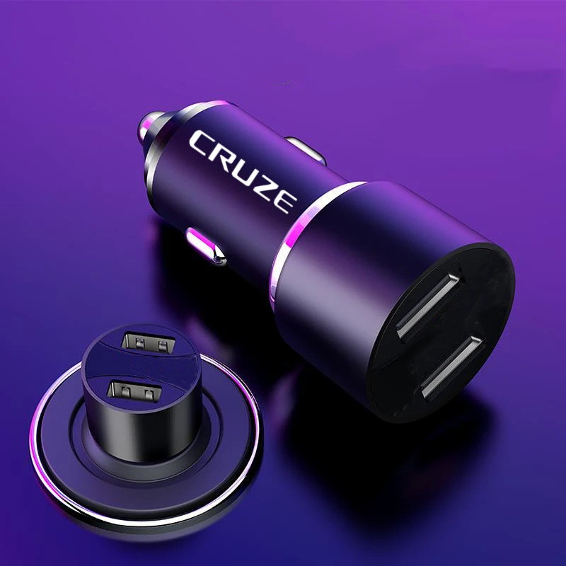 3.4A Car Dual USB Universal Quick Charger Fast Charging in car 2 Port mobile phone charger For Chevrolet Cruze Auto Accessories
3.4A Car Dual USB Universal Quick Charger Fast Charging in car 2 Port mobile phone charger For Chevrolet Cruze Auto Accessories