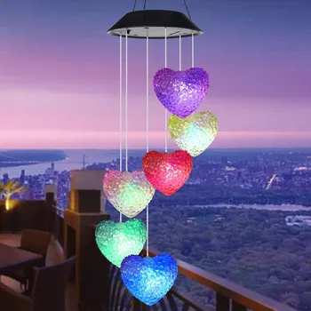 LED Solar Power Lights Wind Spinner LED Lamp Outdoor Hanging Wind Chime Light for Home Garden Lighting Decoration
LED Solar Power Lights Wind Spinner LED Lamp Outdoor Hanging Wind Chime Light for Home Garden Lighting Decoration