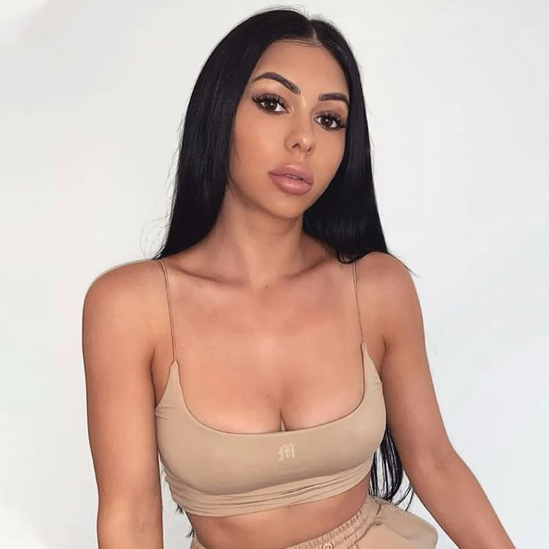 Activewear Gym Tank Tops Skinny Slim Bralette Streetwear OG0687 Activewear Gym Tank Tops Skinny Slim Bralette Streetwear OG0687