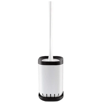 Toilet Brush with Holder Toilet Bowl Cleaner Brush for Bathroom, Deep Cleaning Toilet Bowl Brush with Comfortable and Thick Hand 
Toilet Brush with Holder Toilet Bowl Cleaner Brush for Bathroom, Deep Cleaning Toilet Bowl Brush with Comfortable and Thick Hand