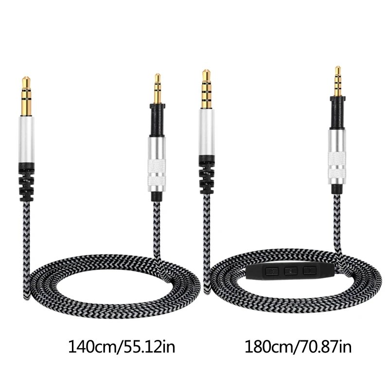 Замена стерео аудио кабель Музыка провод-удлинитель для AKG K450 K430 K451 K452 K480 K490 K495 Q460