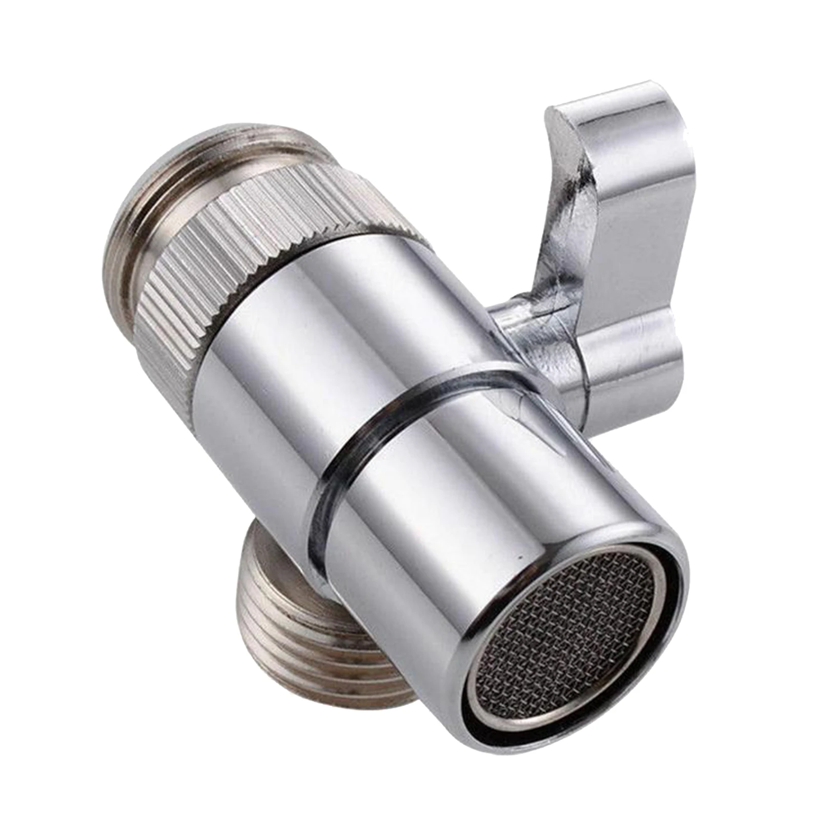2-in-1 Brass Bidet Shower Head Diverter Valve Faucet Tools Tap T-Adapters 2-in-1 Brass Bidet Shower Head Diverter Valve Faucet Tools Tap T-Adapters